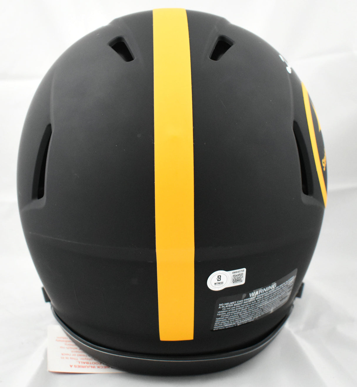 Terry Bradshaw Signed Steelers F/S Eclipse Speed Authentic Helmet - Beckett W