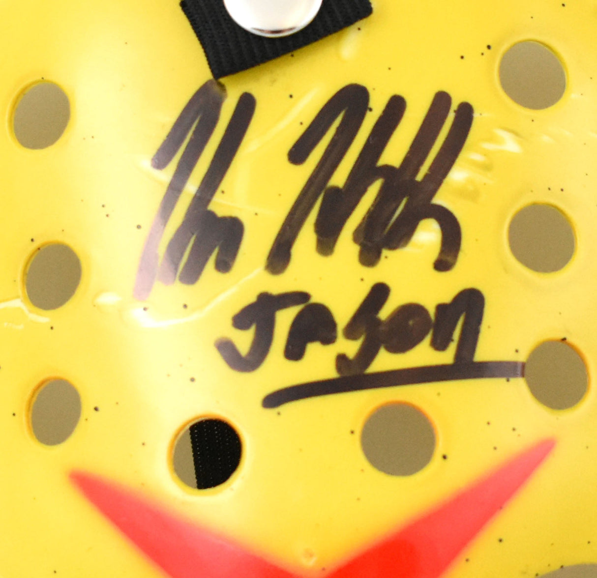 Kane Hodder Autographed Friday The 13th Jason Mask w/Jason - Beckett Hologram