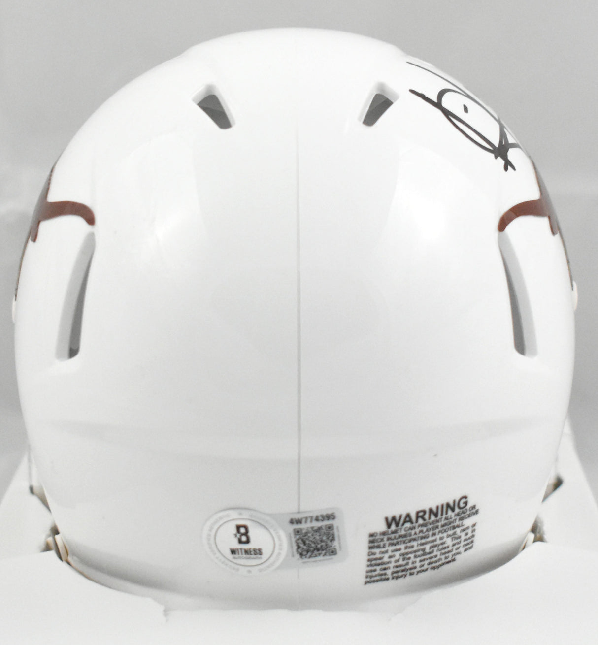 Vince Young Autographed Texas Longhorns Speed Mini Helmet - Beckett W Hologram