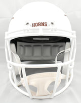 Vince Young Autographed Texas Longhorns F/S Speed Helmet - Beckett W Holo