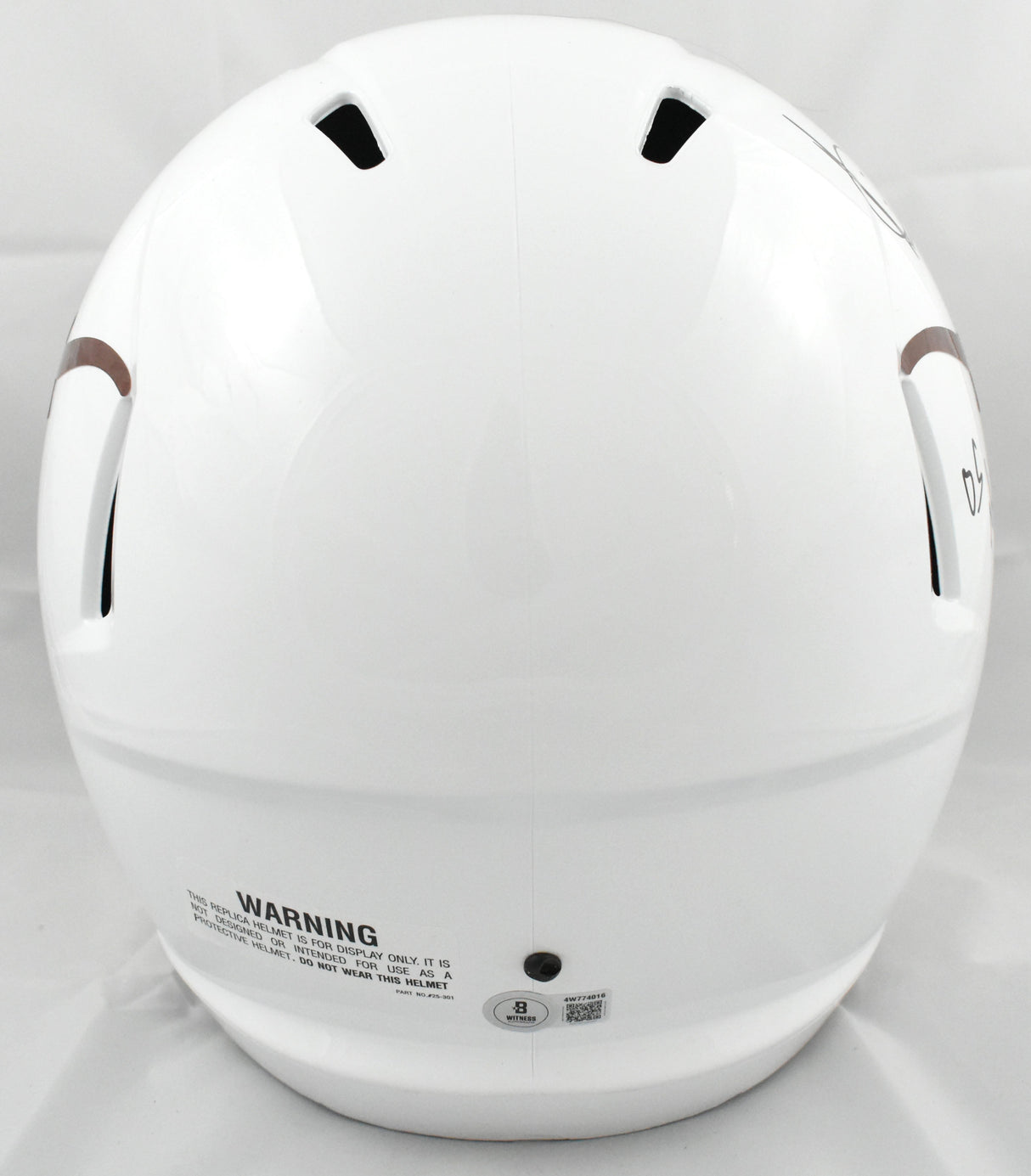 Vince Young Autographed Texas Longhorns F/S Speed Helmet - Beckett W Holo