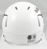 Graceson Littleton Autographed Texas Longhorns Speed Mini Helmet- Beckett W Holo