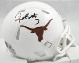 Rasheem Biles Autographed Texas Longhorns Speed Mini Helmet - Beckett W Holo