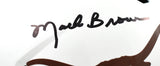 Mack Brown Autographed Texas Longhorns F/S Speed Helmet - Beckett W Hologram