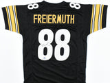 Pat Freiermuth Autographed Black Pro Style Jersey - Beckett W Hologram
