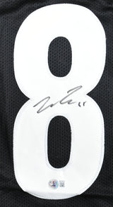Pat Freiermuth Autographed Black Pro Style Jersey - Beckett W Hologram