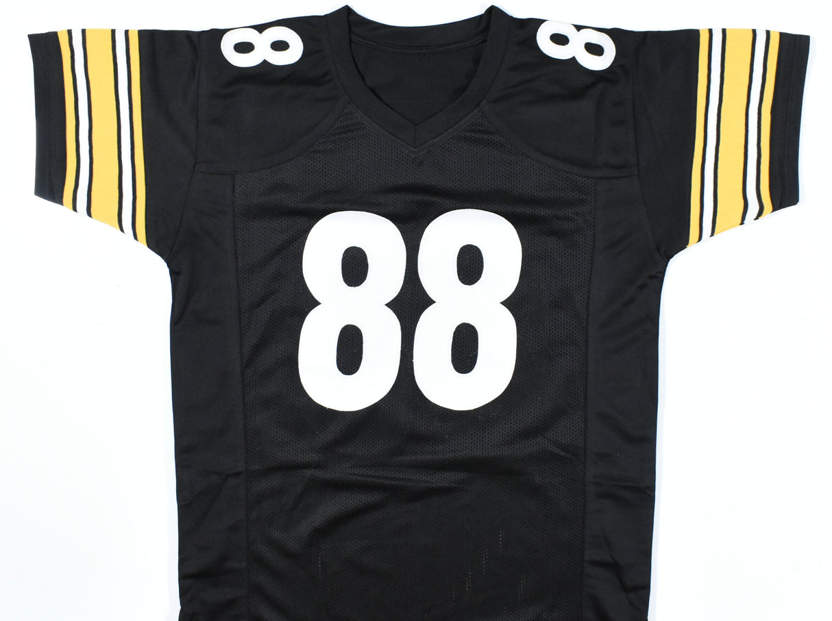 Pat Freiermuth Autographed Black Pro Style Jersey - Beckett W Hologram