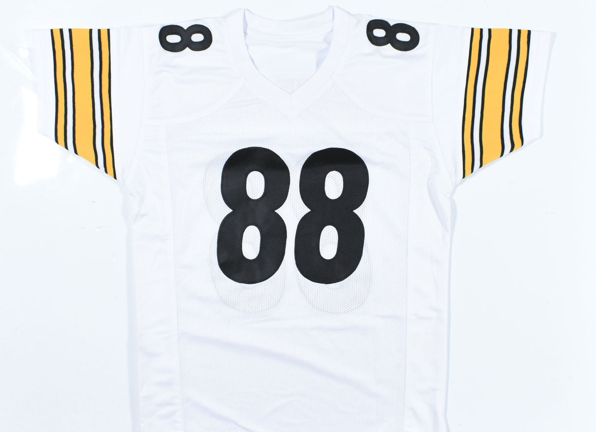 Pat Freiermuth Autographed White Pro Style Jersey - Beckett W Hologram