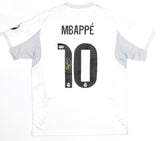 Kylian Mbappe Signed Real Madrid Home Soccer Jersey #10 - Beckett Holo *L LOA