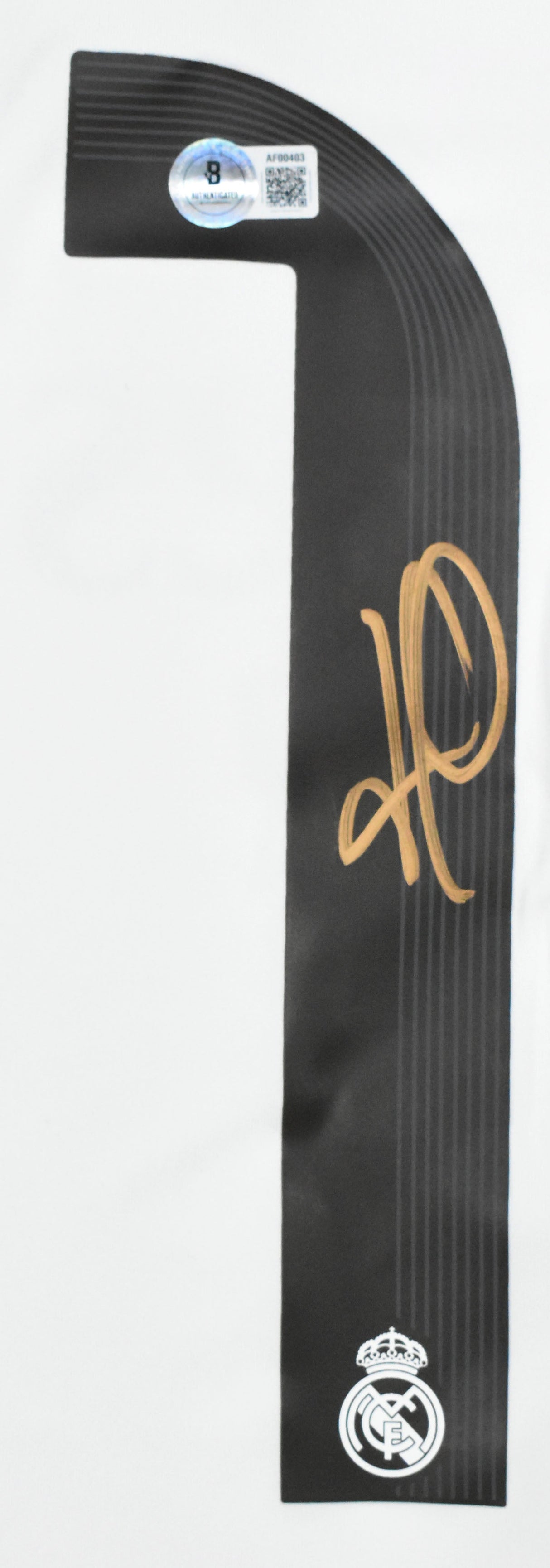 Kylian Mbappe Autographed Real Madrid Home Soccer Jersey #10-Beckett Holo*XL LOA