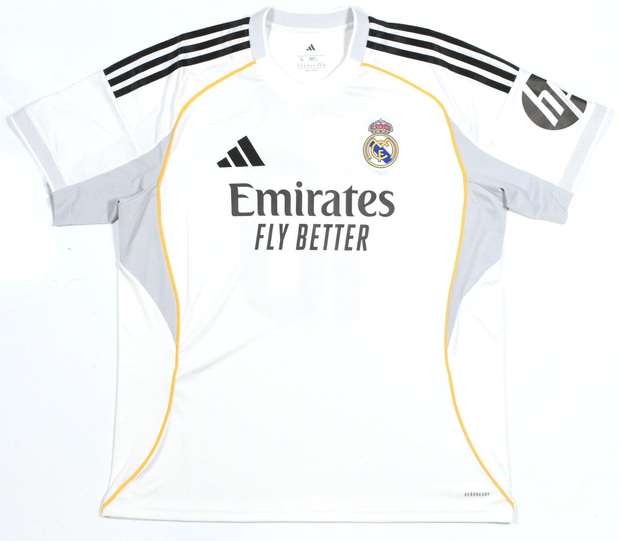 Kylian Mbappe Autographed Real Madrid Home Soccer Jersey #10-Beckett Holo*XL LOA