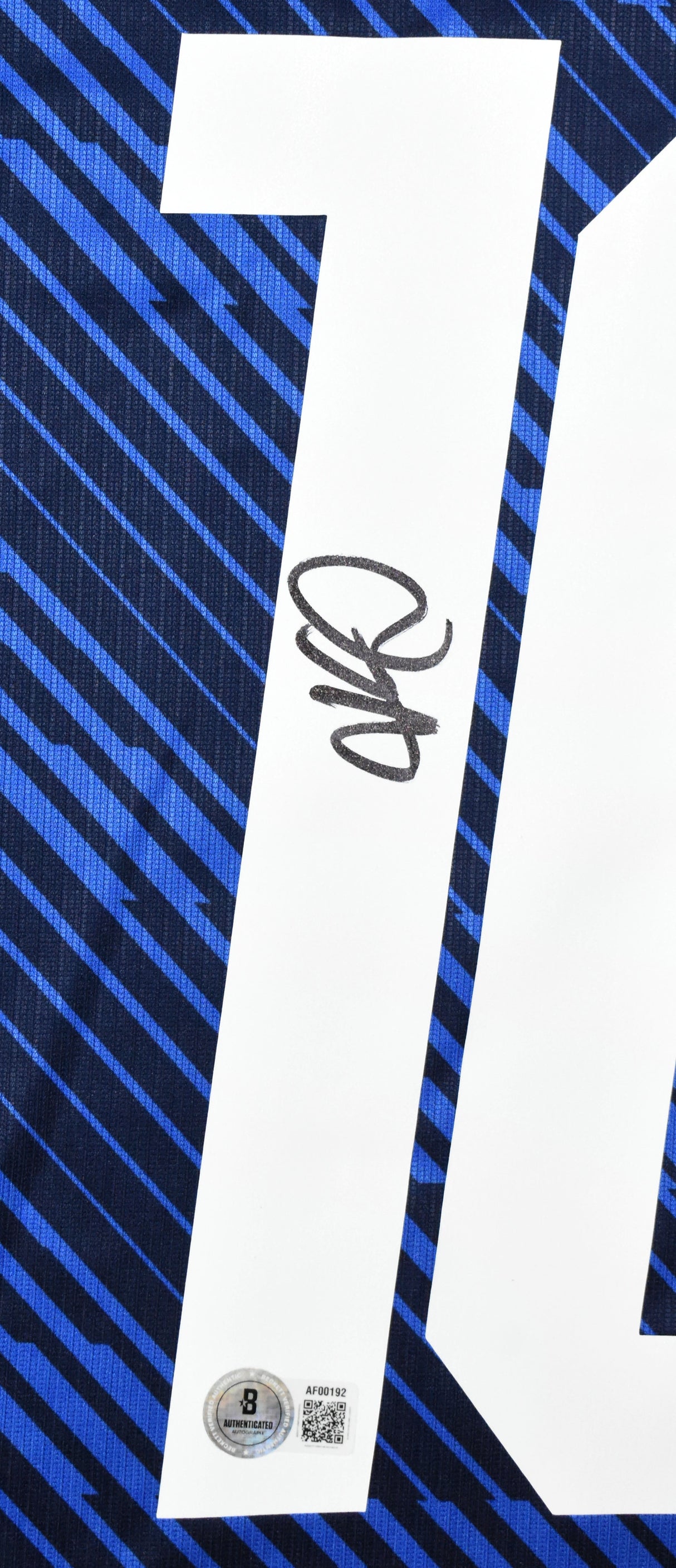 Kylian Mbappe Autographed France Home Soccer Jersey #10 - Beckett Holo *M LOA