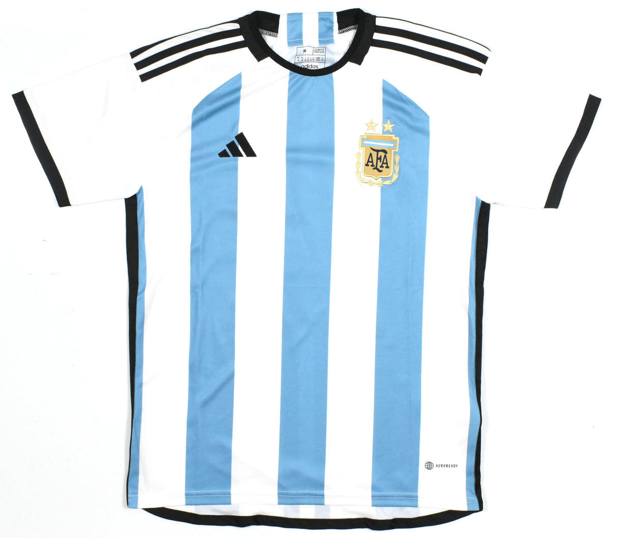 Lionel Messi Autographed Argentina Home Soccer Jersey #10 - Beckett Holo *M LOA