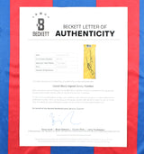 Lionel Messi Autographed FC Barcelona Home Soccer Jersey #10-Beckett Holo *L LOA