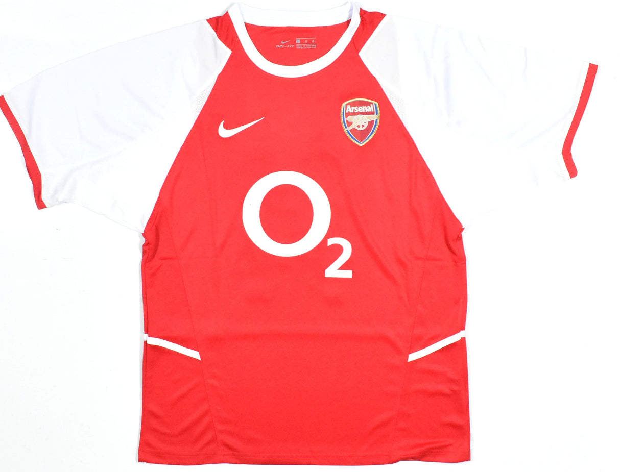 Thierry Henry Autographed Arsenal Home Soccer Jersey #14 - Beckett Holo *L