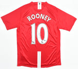 Wayne Rooney Autographed Manchester United Home Soccer Jersey #10 - Beckett *M