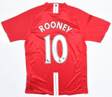 Wayne Rooney Autographed Manchester United Home Soccer Jersey #10 - Beckett *L