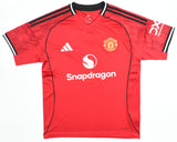 Bruno Fernandes Autographed Manchester United Home Soccer Jersey #8- Beckett W*L