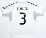 Eder Militao Autographed Real Madrid Home Soccer Jersey #3 - Beckett W Holo *L