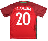 Ricardo Quaresma Autographed Portugal Home Soccer Jersey #20 - Beckett Holo *L