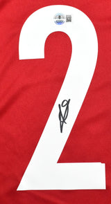 Ricardo Quaresma Autographed Portugal Home Soccer Jersey #20 - Beckett Holo *L