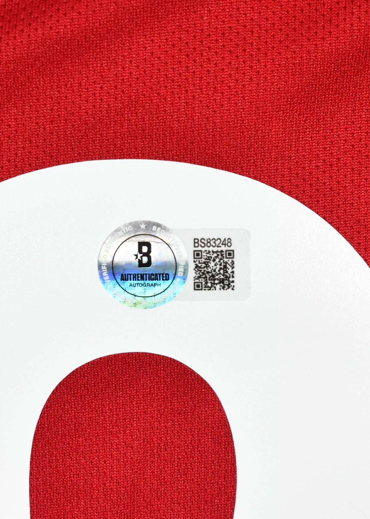 Ricardo Quaresma Autographed Portugal Home Soccer Jersey #20 - Beckett Holo *L