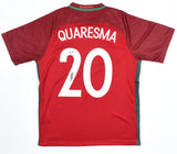 Ricardo Quaresma Autographed Portugal Home Soccer Jersey #20 - Beckett Holo *M