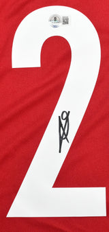 Ricardo Quaresma Autographed Portugal Home Soccer Jersey #20 - Beckett Holo *M