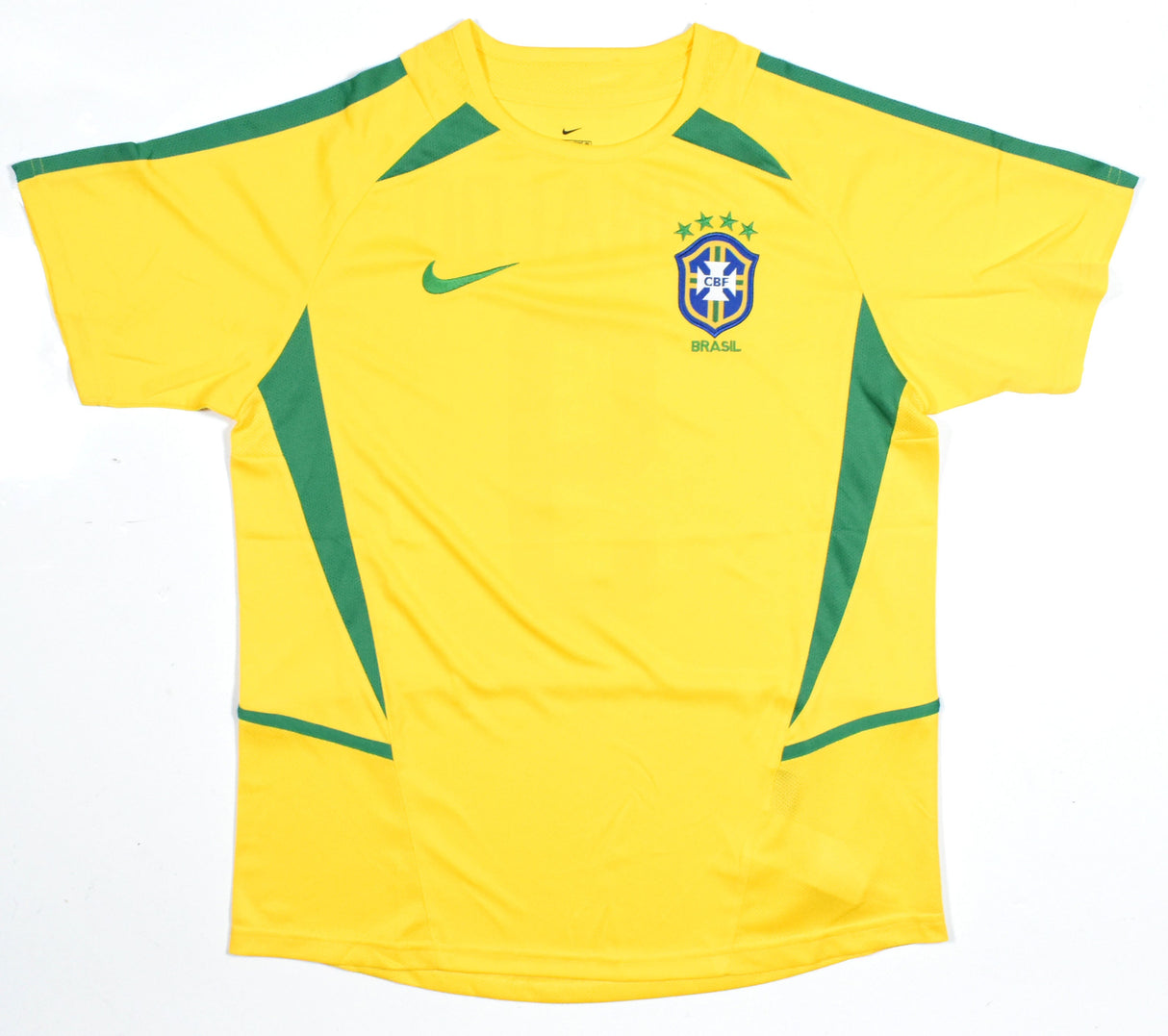 Ronaldo Autographed Brazil Home Soccer Jersey #9 - Beckett Holo *L