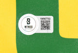 Roberto Carlos Autographed Brazil Home Soccer Jersey #6 - Beckett W Holo *L