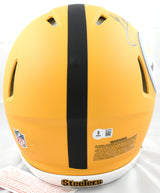 Jack Sawyer Signed Steelers F/S Alt 2025 Speed Authentic Helmet - Beckett W Holo