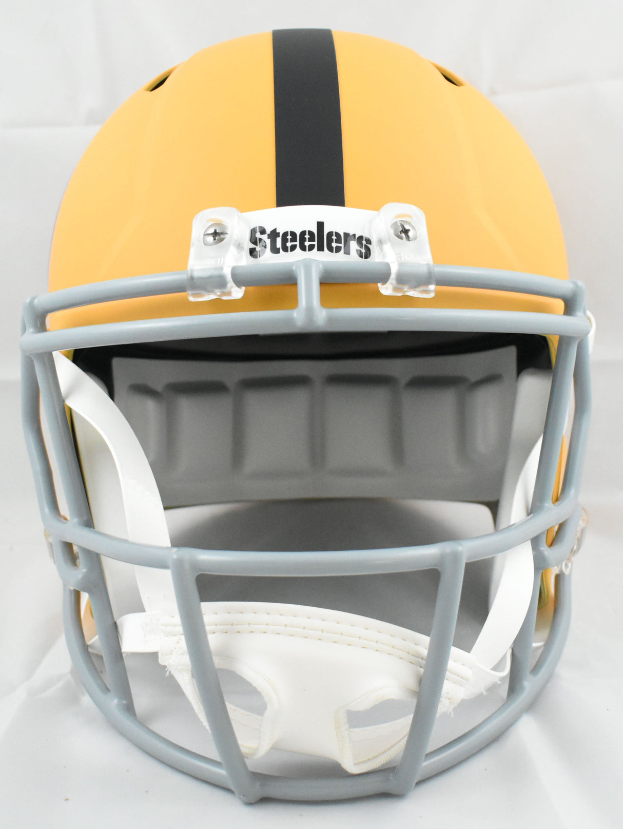 Jack Sawyer Autographed Steelers F/S Alt 2025 Speed Helmet - Beckett W Holo