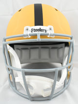 Jack Sawyer Autographed Steelers F/S Alt 2025 Speed Helmet - Beckett W Holo