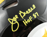 Joe Greene Signed Steelers F/S 63-76 Speed Authentic Helmet - Beckett W Holo