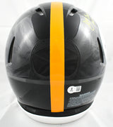 Joe Greene Signed Steelers F/S 63-76 Speed Authentic Helmet - Beckett W Holo