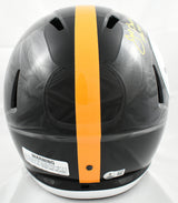 Joe Greene Autographed Steelers F/S 63-76 Speed Helmet - Beckett W Holo