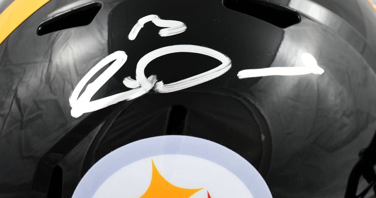Rico Dowdle Autographed Pittsburgh Steelers F/S Speed Helmet - Beckett W Holo