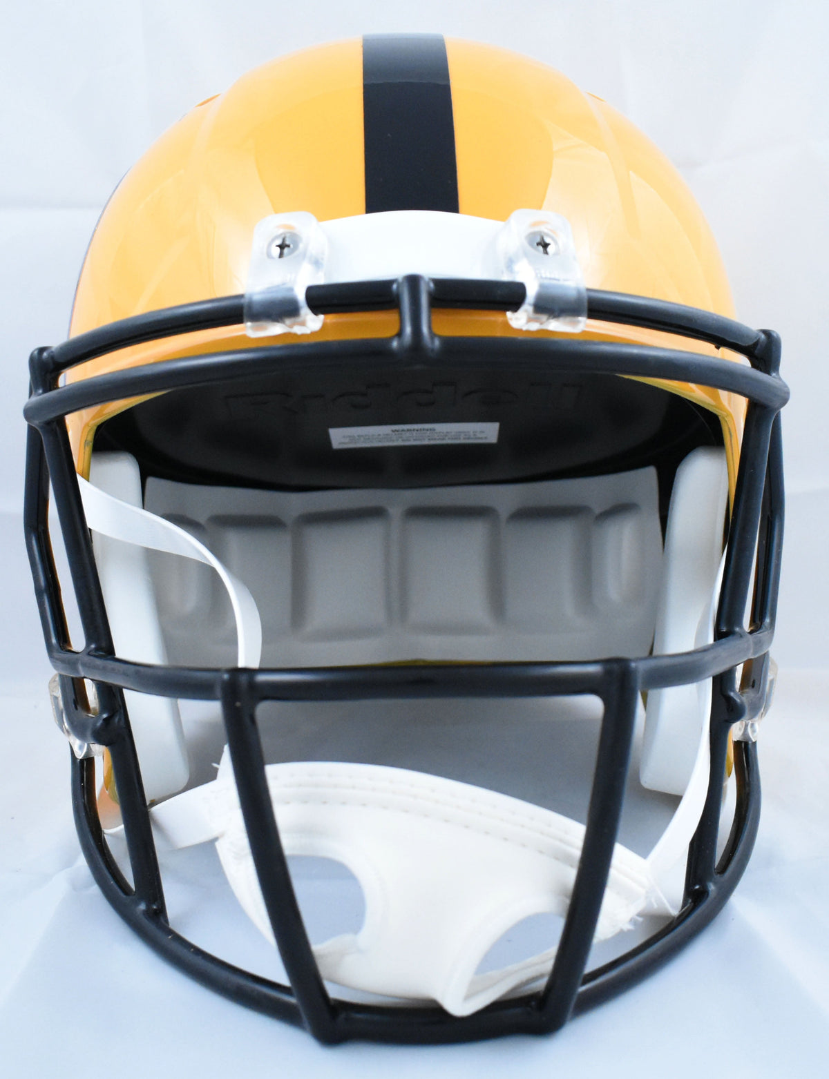 Rico Dowdle Autographed Pittsburgh Steelers F/S Gold Speed Helmet-Beckett W Holo