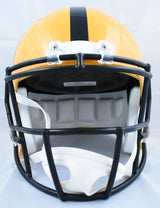 Rico Dowdle Autographed Pittsburgh Steelers F/S Gold Speed Helmet-Beckett W Holo