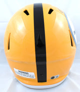 Rico Dowdle Autographed Pittsburgh Steelers F/S Gold Speed Helmet-Beckett W Holo