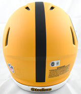 Rico Dowdle Signed Steelers F/S Alt 25 Speed Authentic Helmet - Beckett W Holo