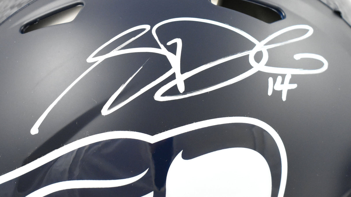 Sam Darnold Autographed Seattle Seahawks F/S Speed Authentic Helmet - Beckett W
