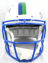 Sam Darnold Autographed Seattle Seahawks F/S Retro Speed Helmet - Beckett W Holo