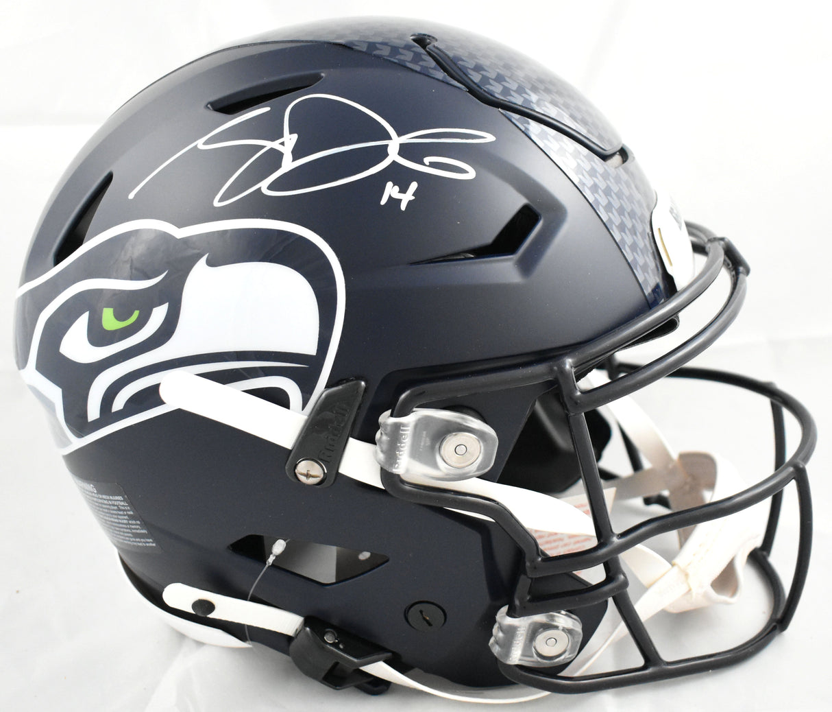 Sam Darnold Autographed Seattle Seahawks F/S Speedflex Helmet - Beckett W Holo