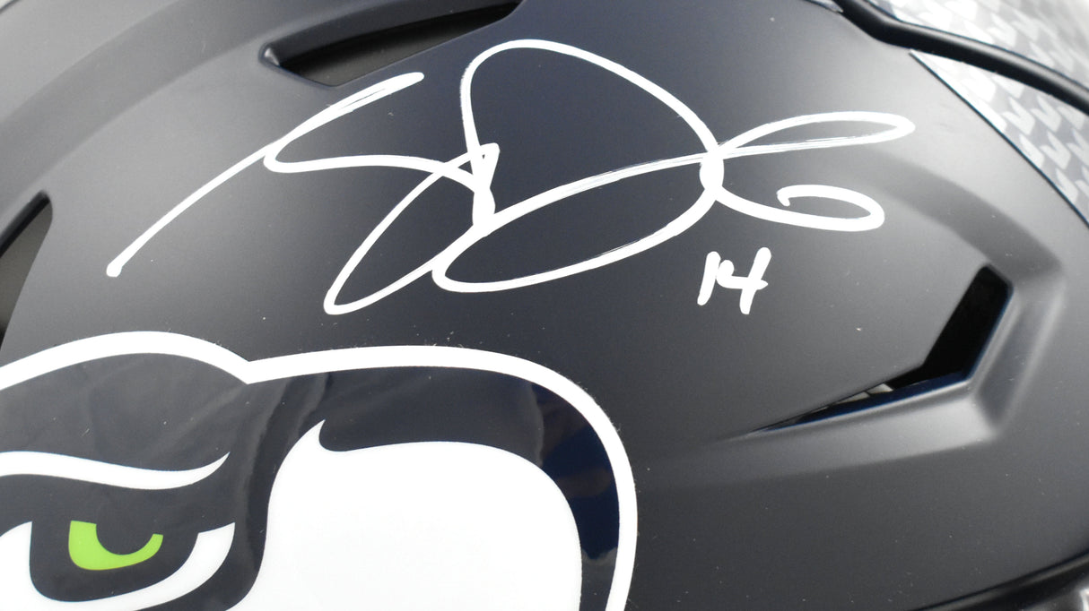 Sam Darnold Autographed Seattle Seahawks F/S Speedflex Helmet - Beckett W Holo