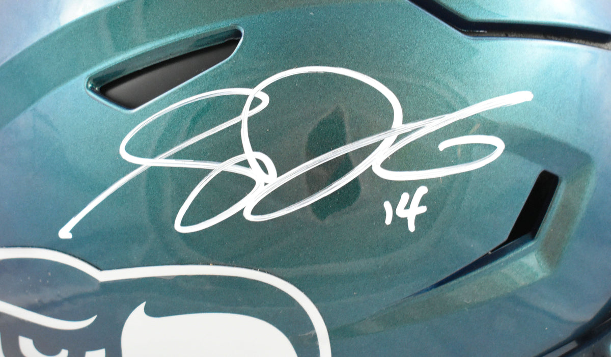 Sam Darnold Autographed Seahawks F/S Rivalries Speedflex Helmet - Beckett W Holo