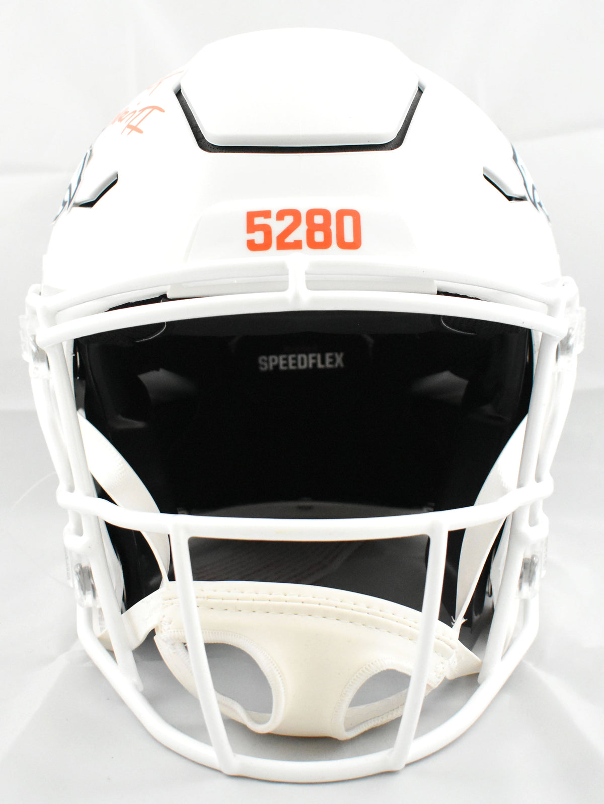 Patrick Surtain II Autographed Broncos F/S ALT 24 Speedflex Helmet - Beckett W