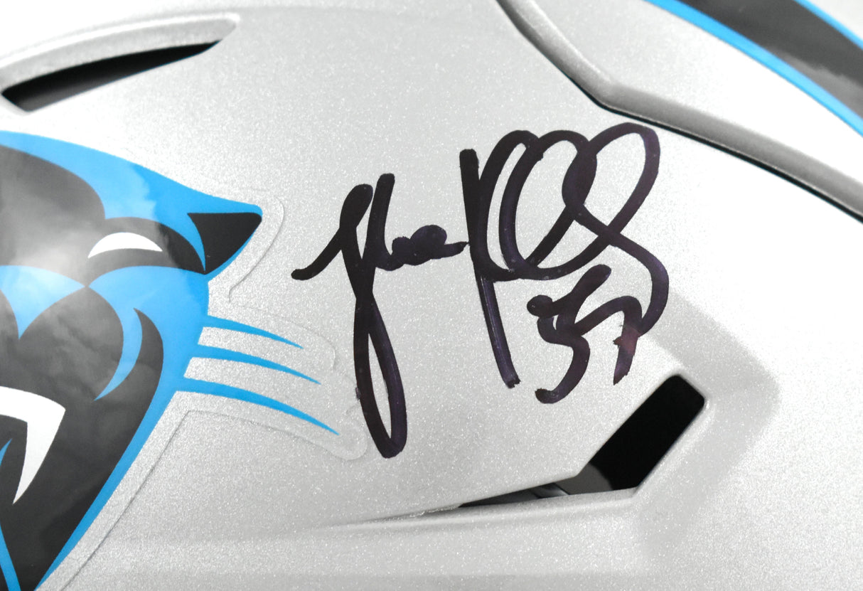 Luke Kuechly Autographed Carolina Panthers F/S Speedflex Helmet - Beckett W Holo