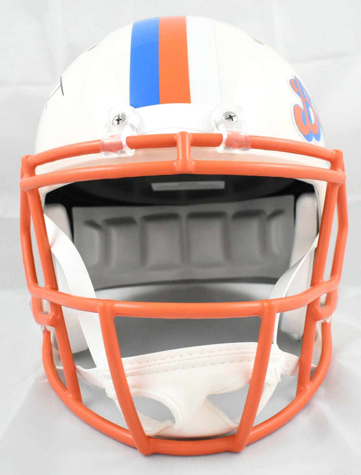 Patrick Surtain II Autographed Denver Broncos F/S Retro Speed Helmet - Beckett W