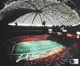 Earl Campbell Autographed Houston Oilers 8x10 Astrodome Photo-Beckett W Holo #1